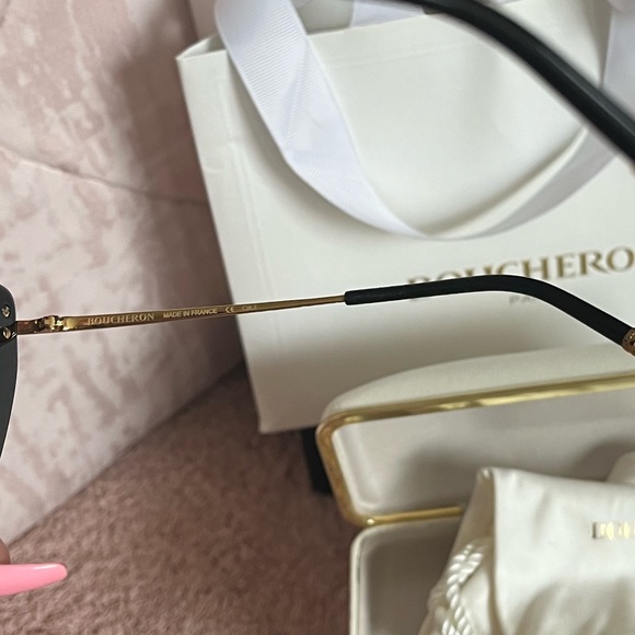 Boucheron cat eye sunglasses - Picture 4 of 11